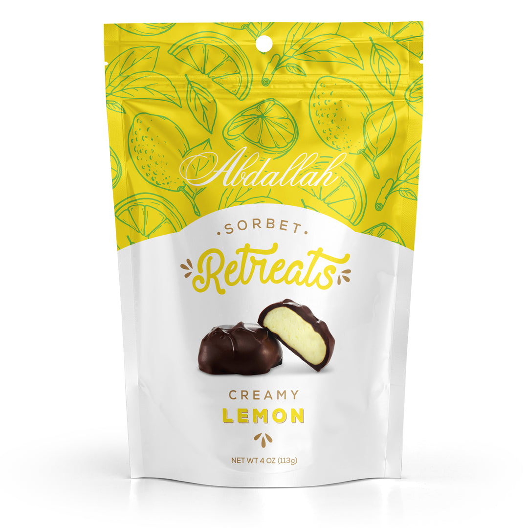 4 oz Retreats, Sorbet-Lemon