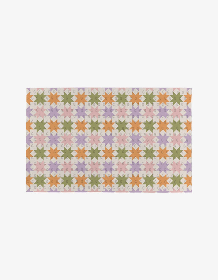 Geometry Spring Quilt Not Paper Towel