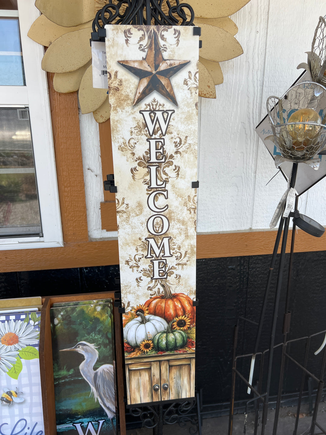 Yard Expression-Rustic Pumpkins