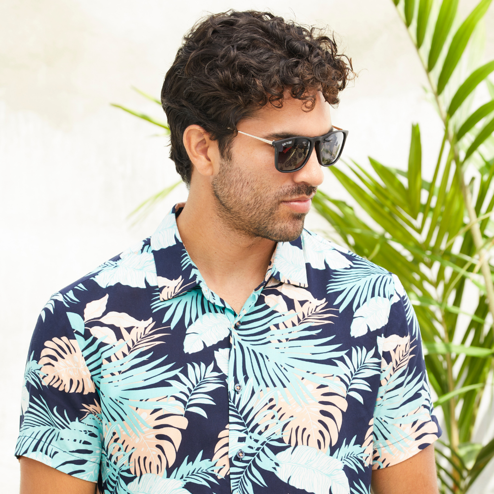 Kason - Matte Black / Gold /Smoke Polarized Lens