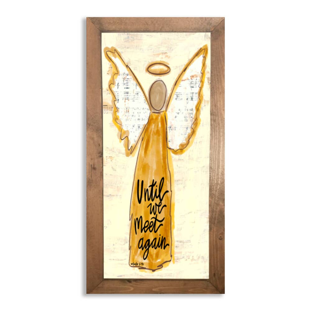 Until We Meet Again - Framed Art