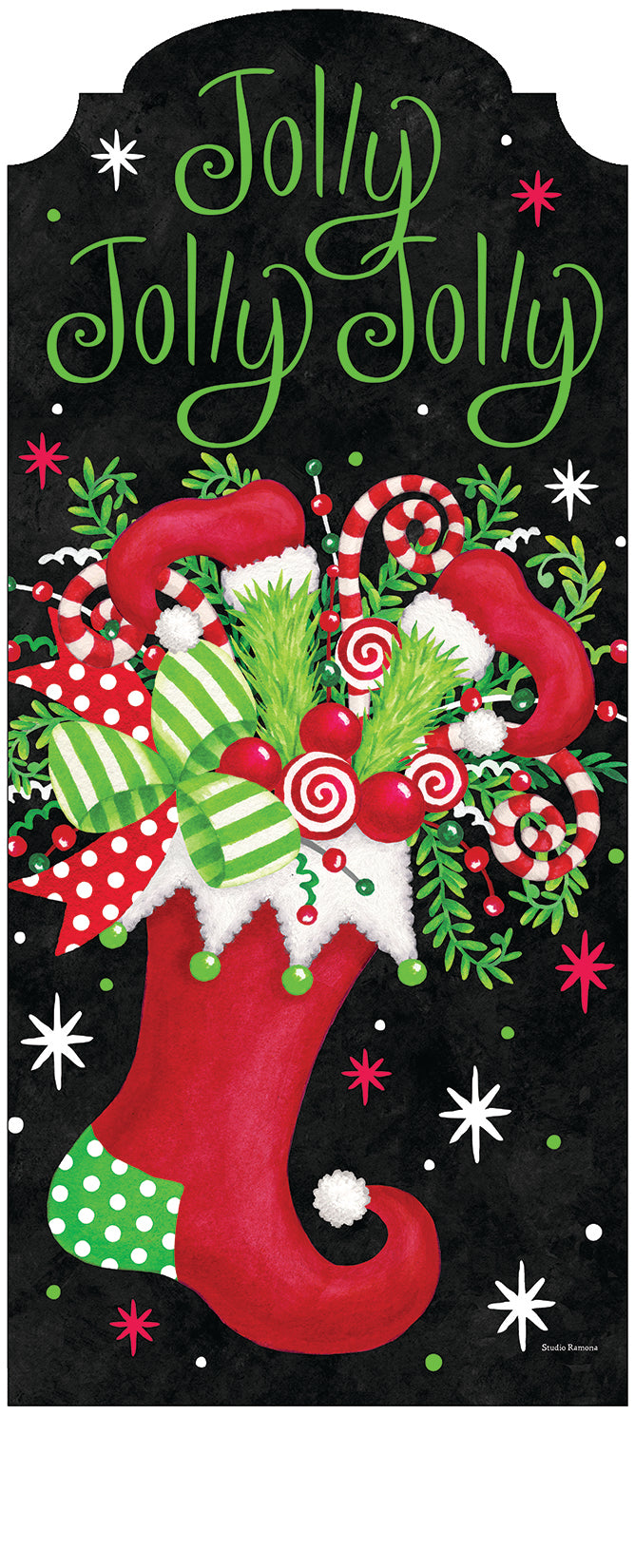 YarDecor-Jolly Stocking