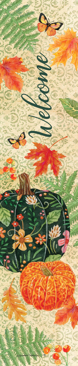 Yard Expression-Pumpkins & Leaves