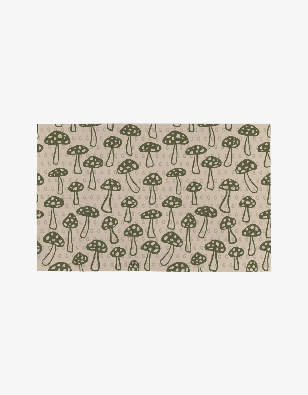 Geometry Woodland Mushroom Not Paper Towel Set