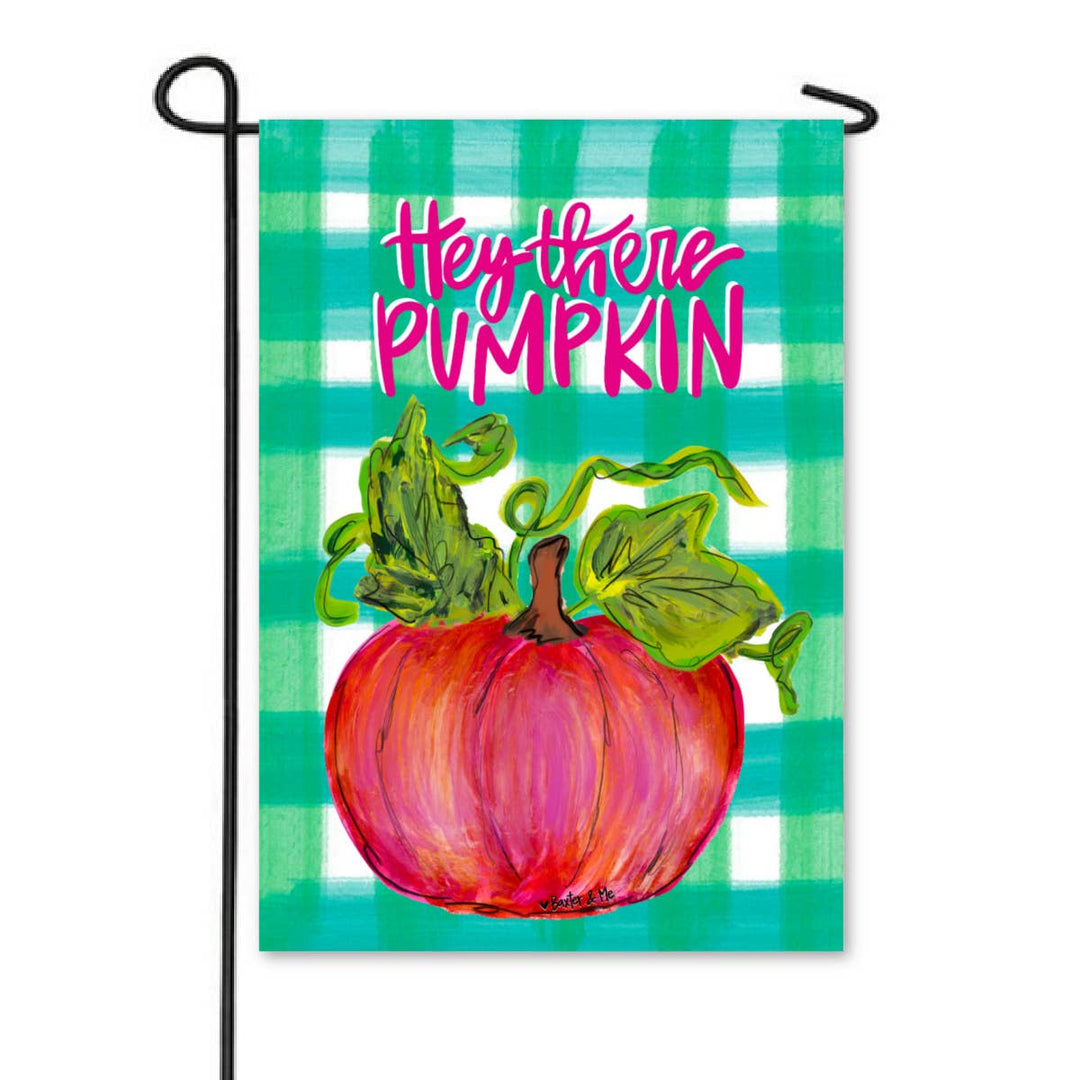 Hey There Pumpkin Garden Flag
