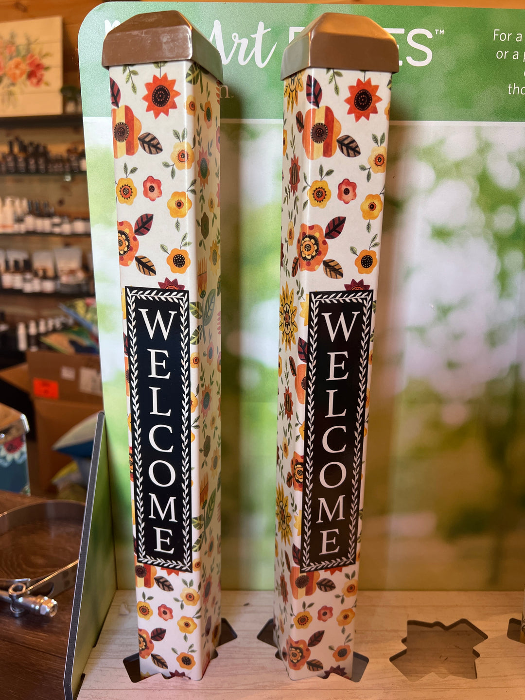 Welcome Mini Art pole
