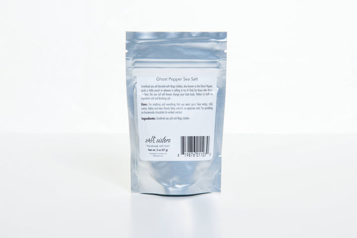 All-Natural Sea Salt - Ghost Pepper - 2 oz