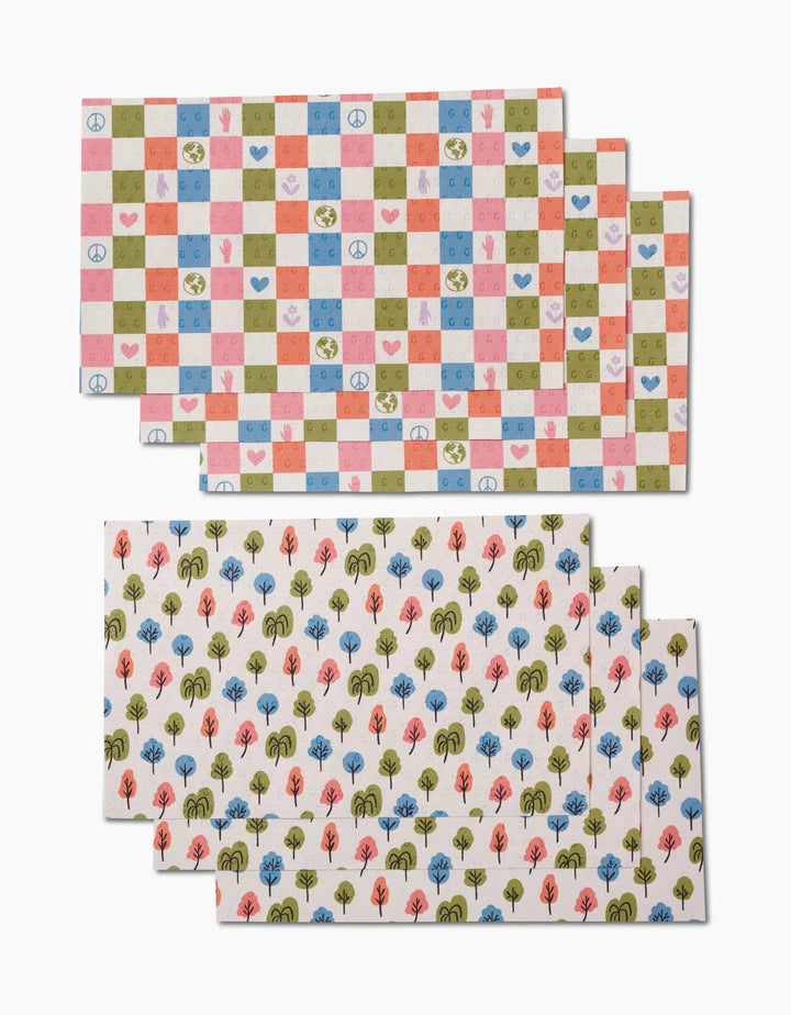 Geometry Happy Checkers Not Paper Towel