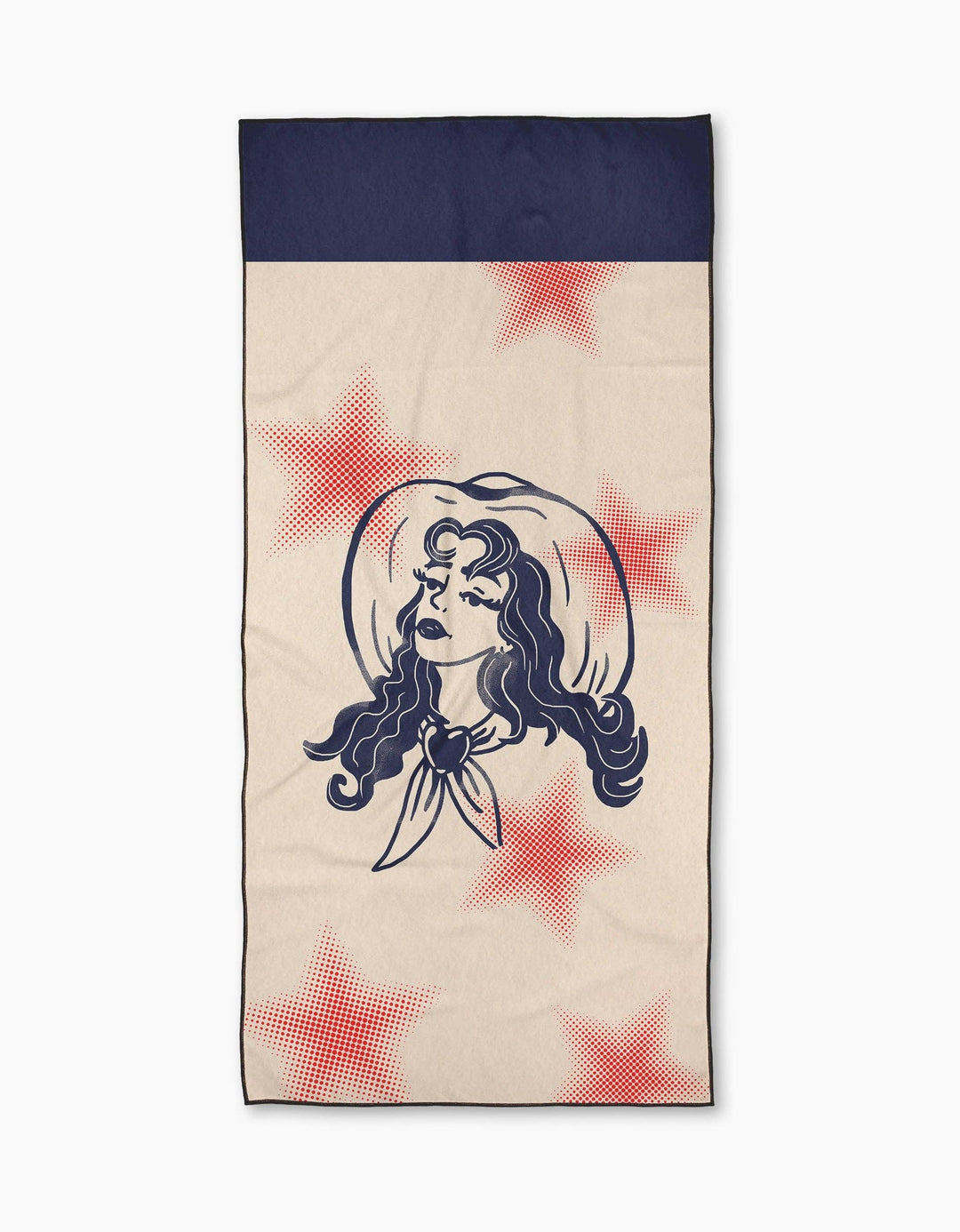 Cowgirl Summer Beach Towel