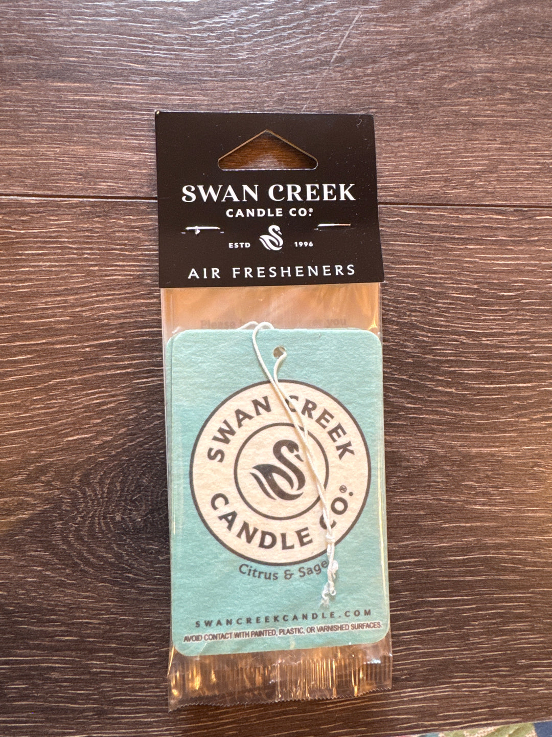 Car Air Freshener - Citrus & Sage