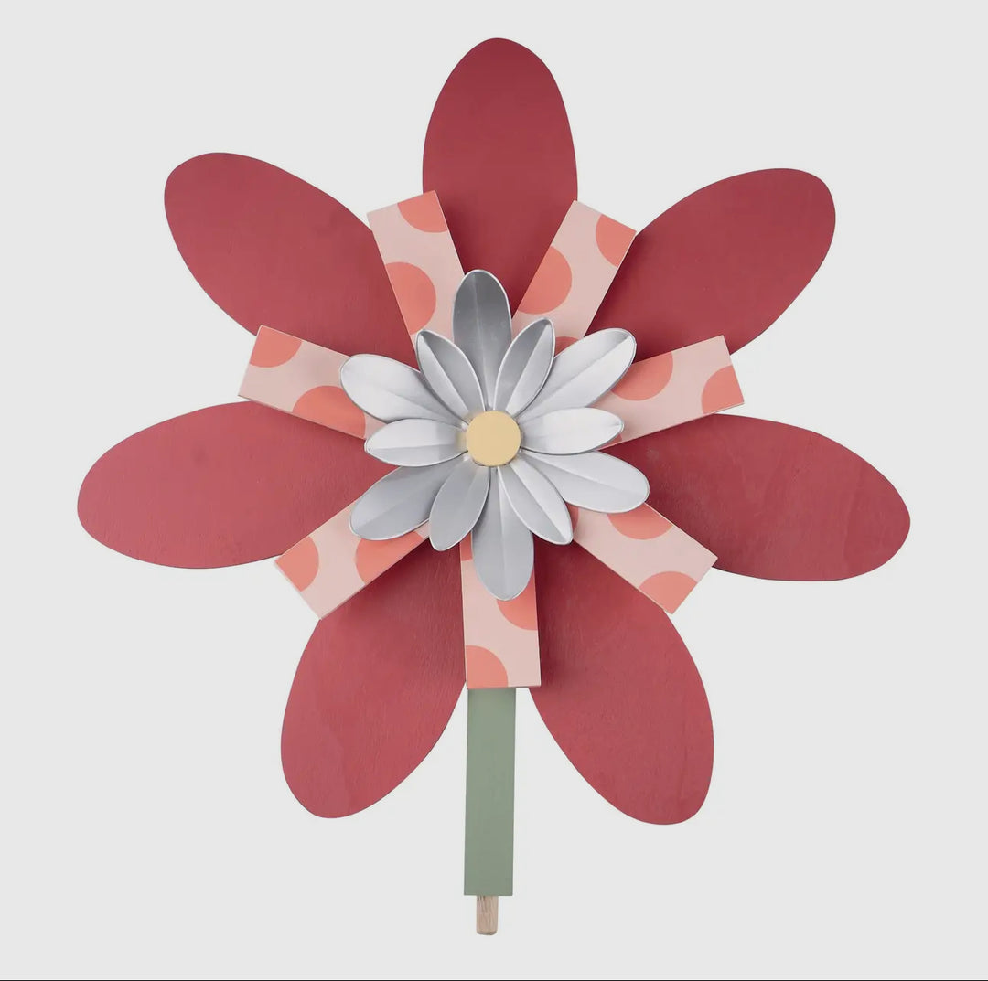 Red Flower Topper
