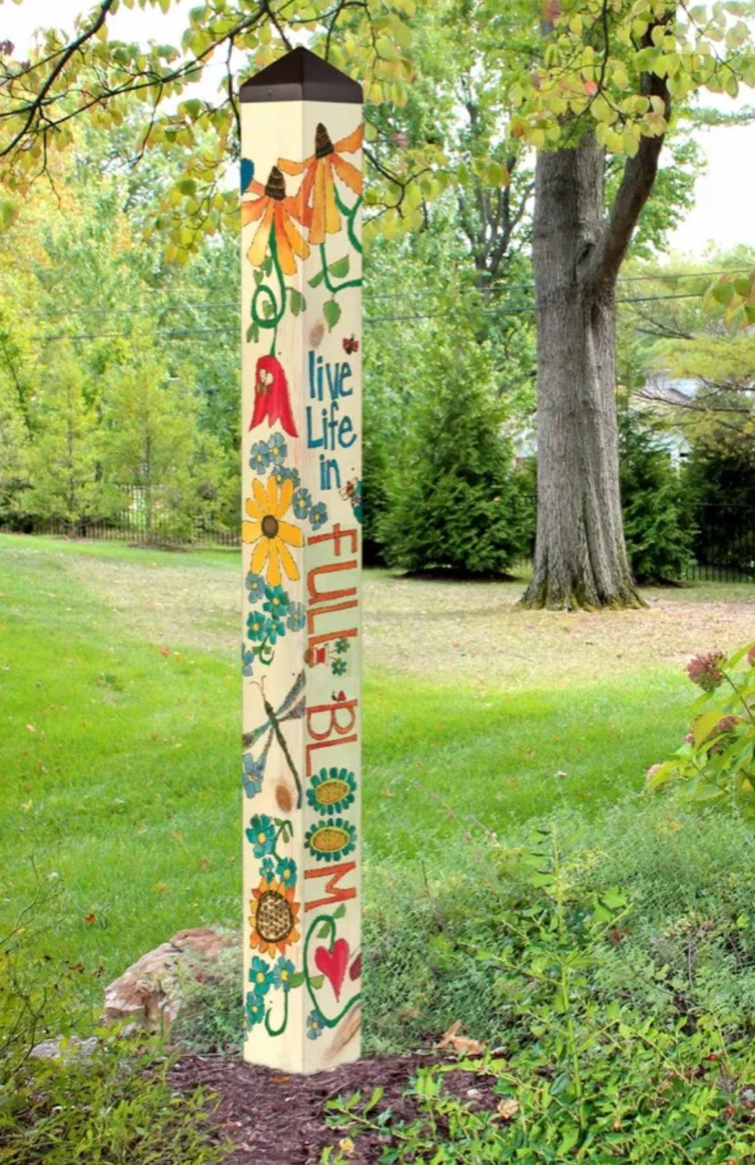 Art Pole- Life in full Bloom 60”