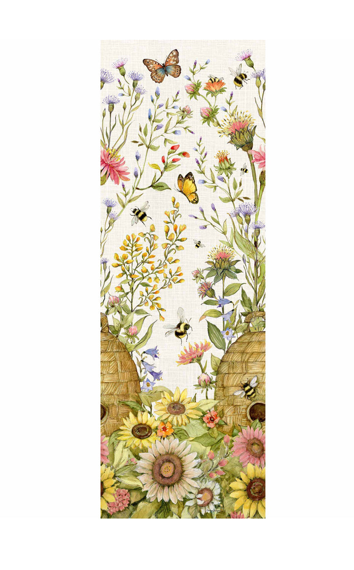 Art Pole - Bees & Blossoms 60”