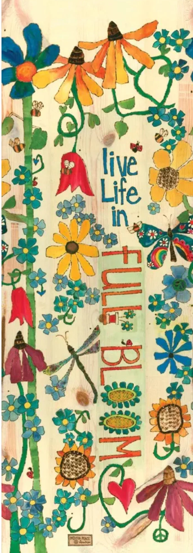 Art Pole- Life in full Bloom 60”
