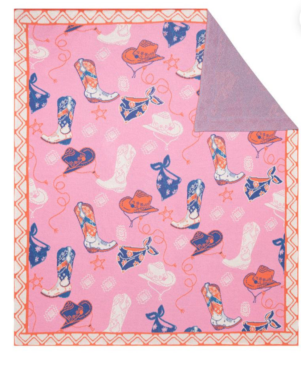 Prairie Rose Roundup Throw