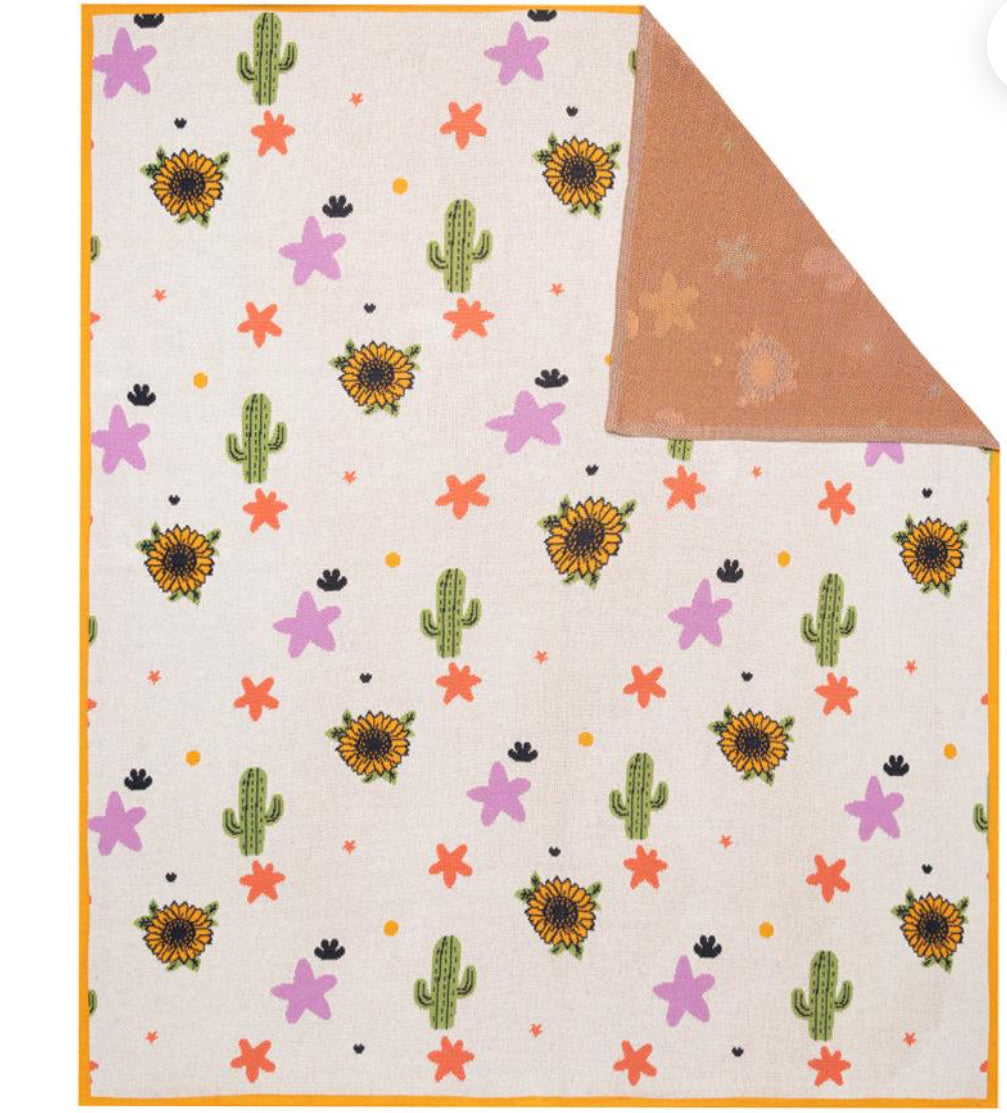 Desert Bloom Bandana Throw