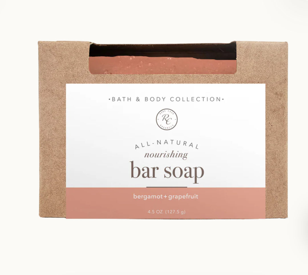 Bar Soap- Bergamot + Grapefruit