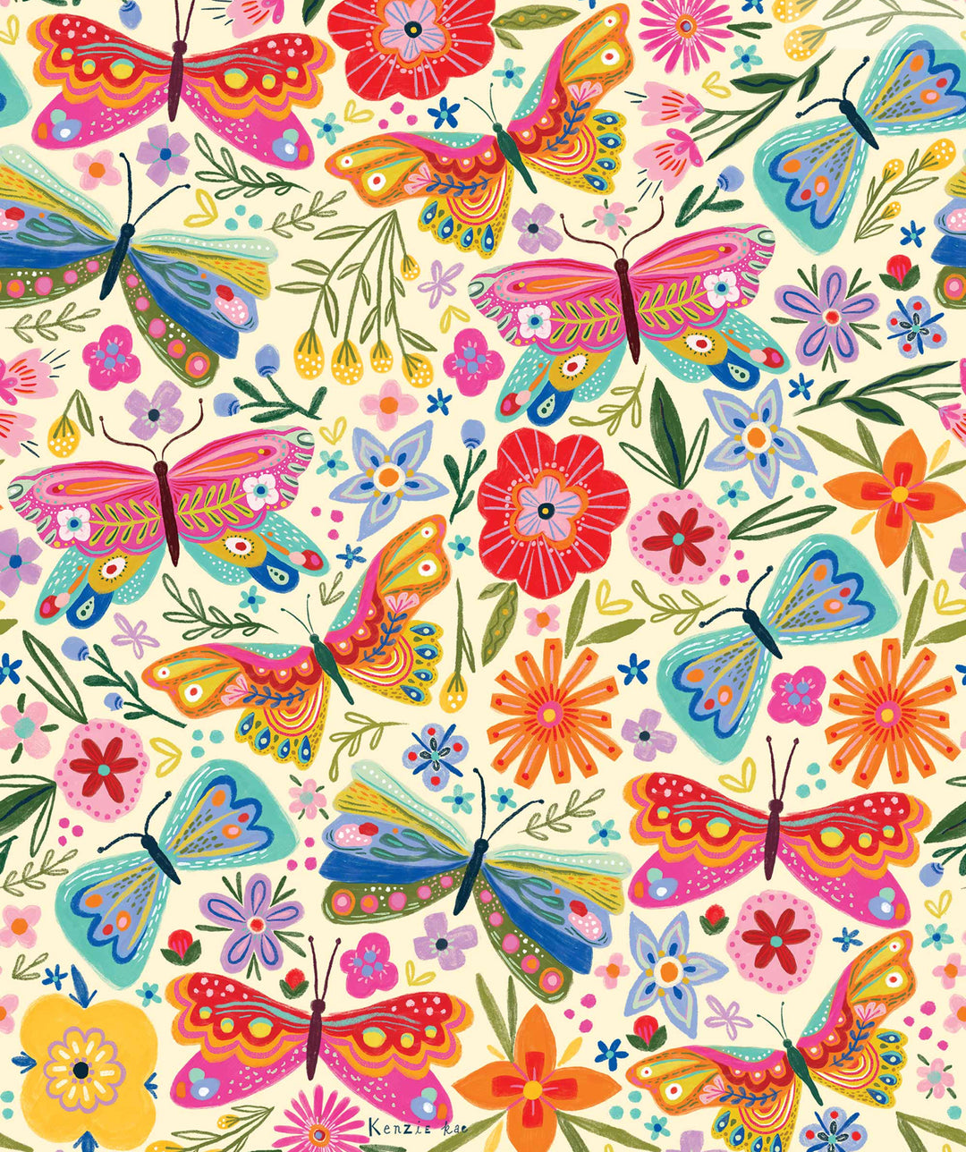 Art Pole- Butterflies 20”
