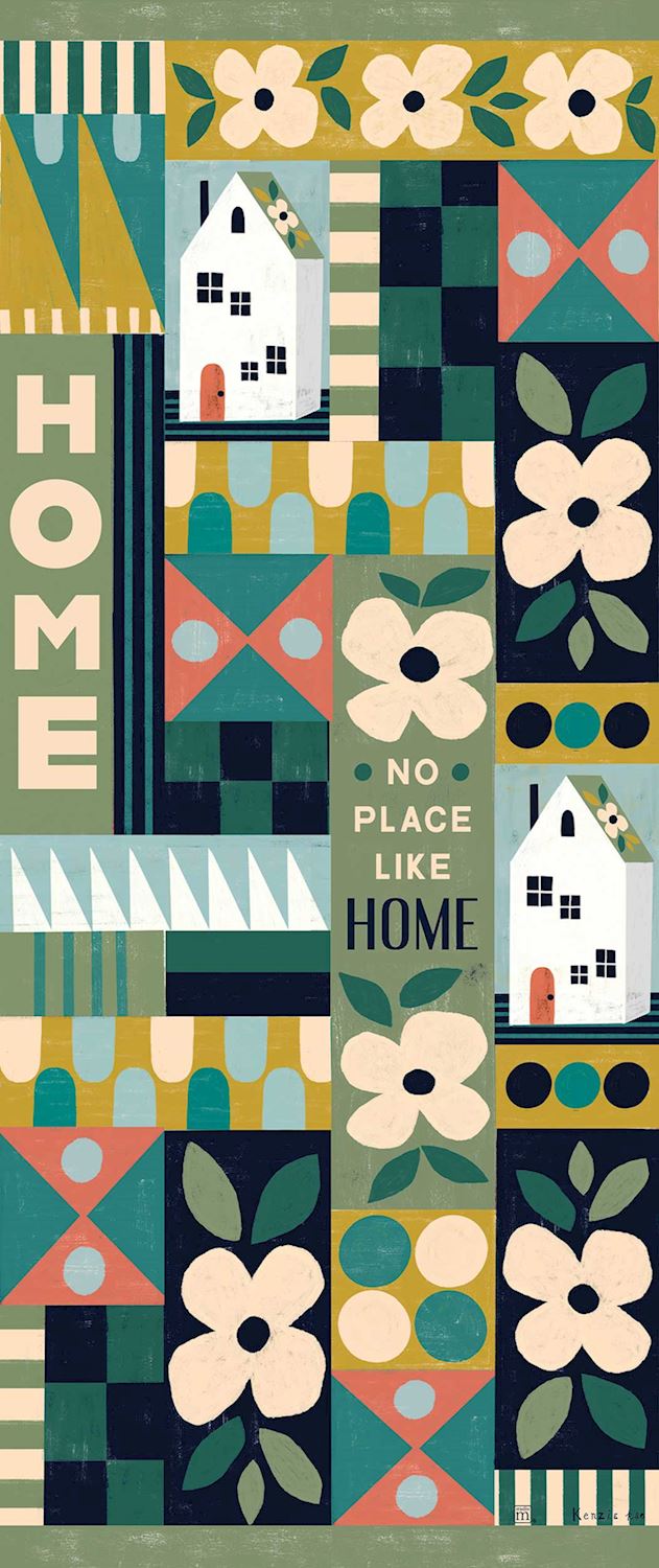 Modern Folk Home 40” Art Pole