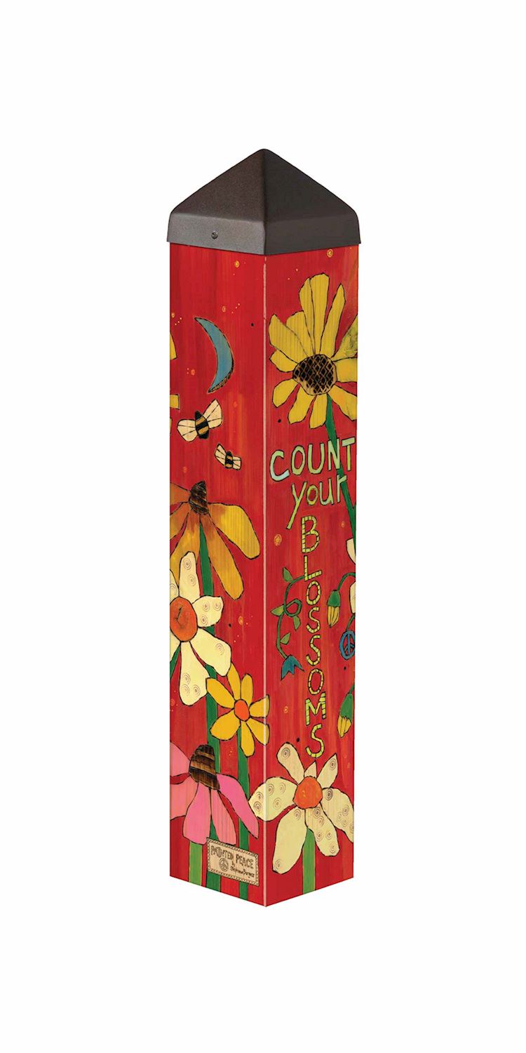 Count Your Blossom Art Pole 20”