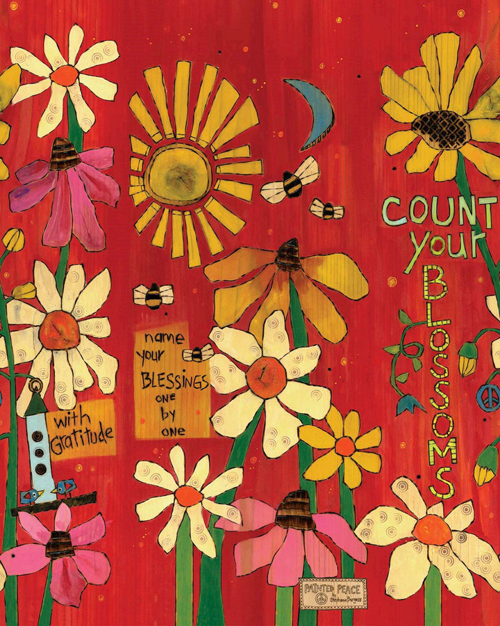 Count Your Blossom Art Pole 20”
