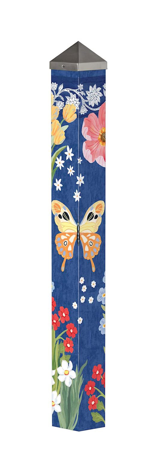Butterfly Effects 40” Art Pole