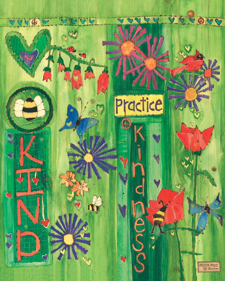 Bee Kind 20” Art Pole