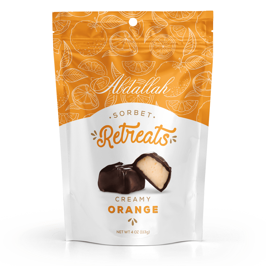 4 oz Retreats, Sorbet Orange