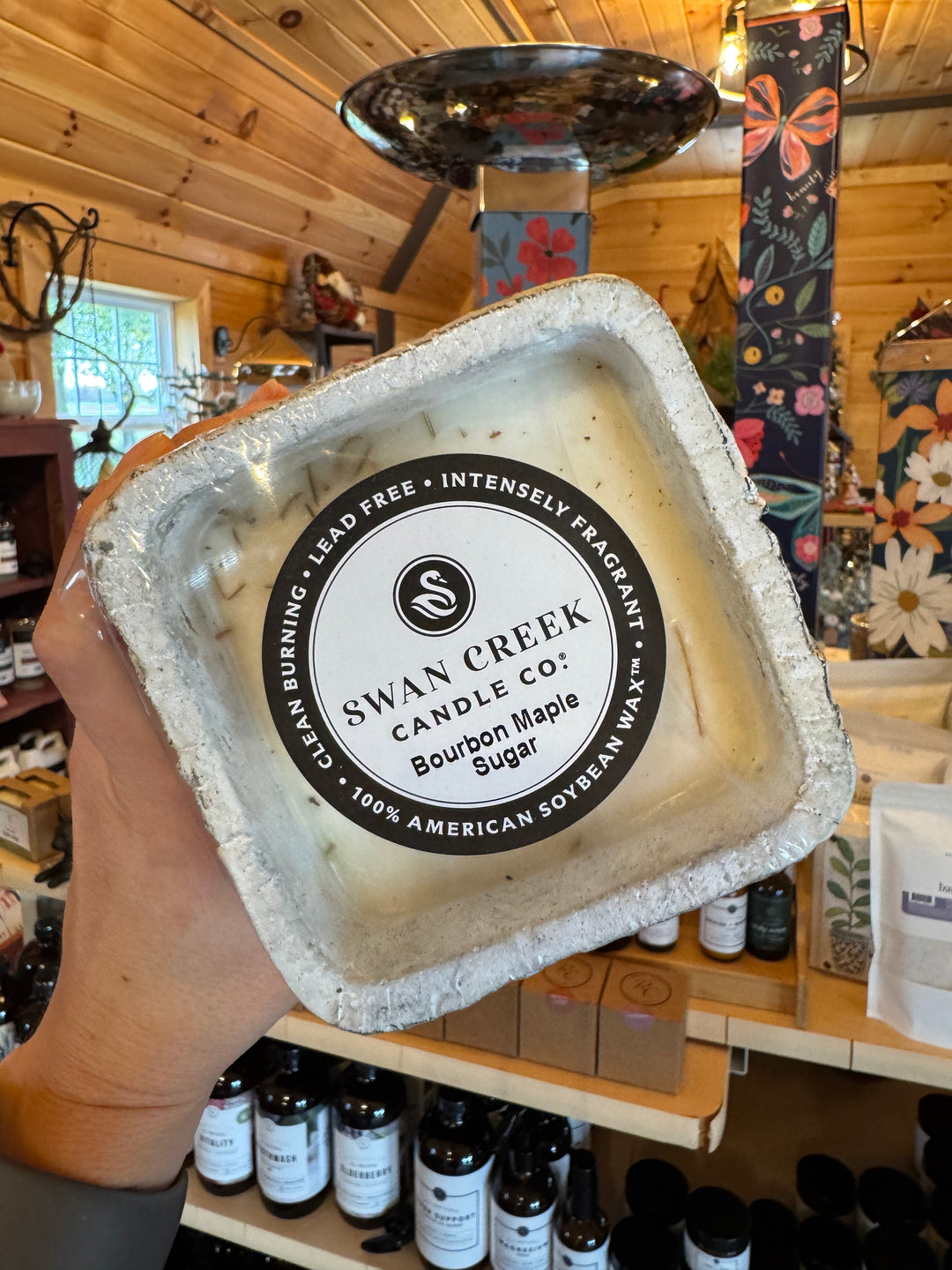 White Wood Large: Bourbon Maple Sugar