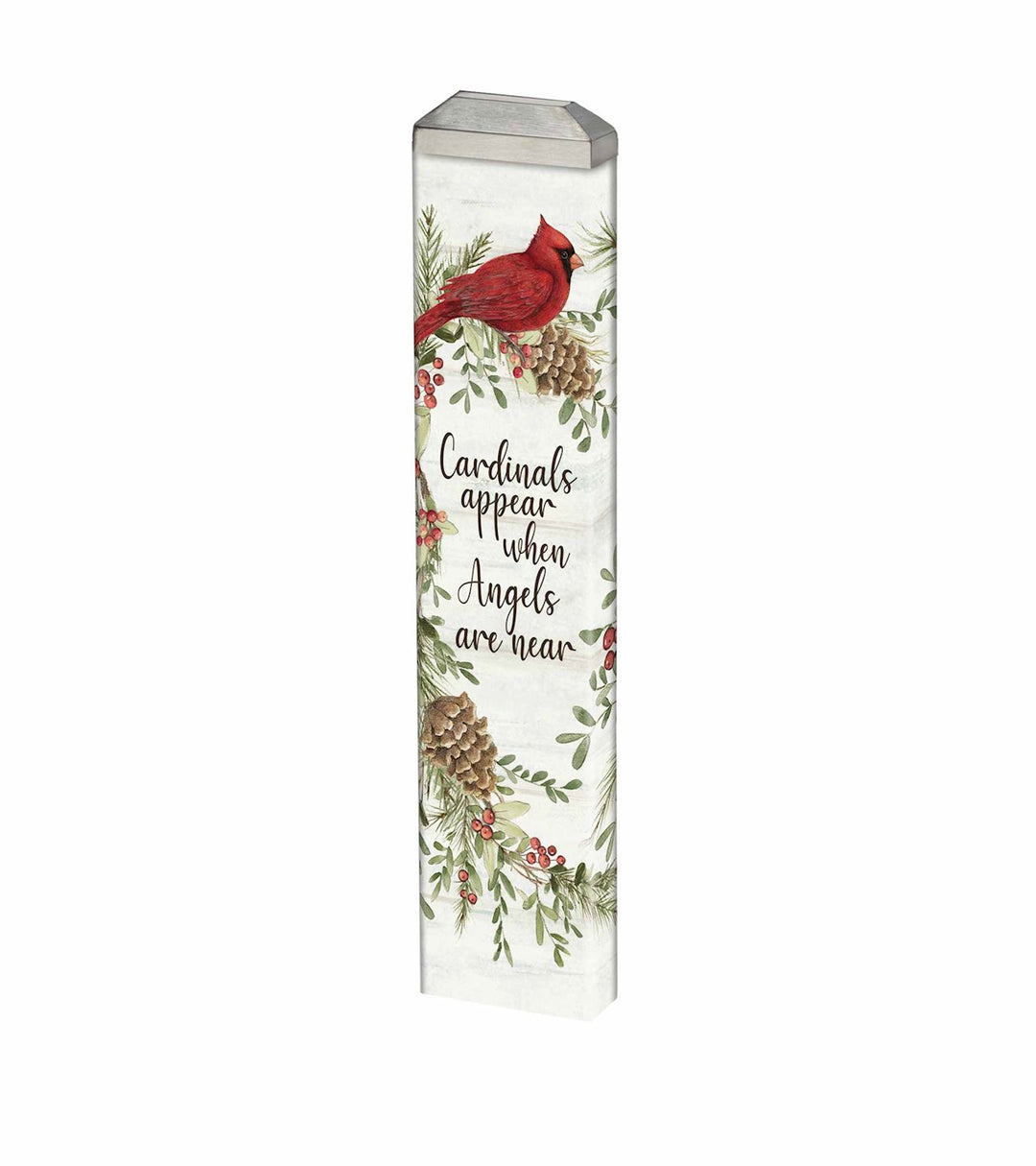 Cardinals Appear Mini Art Pole