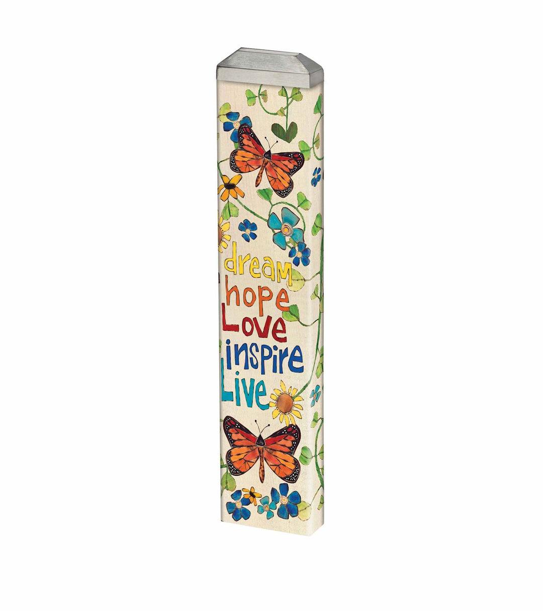 Dream, Hope, Love Mini Art Pole