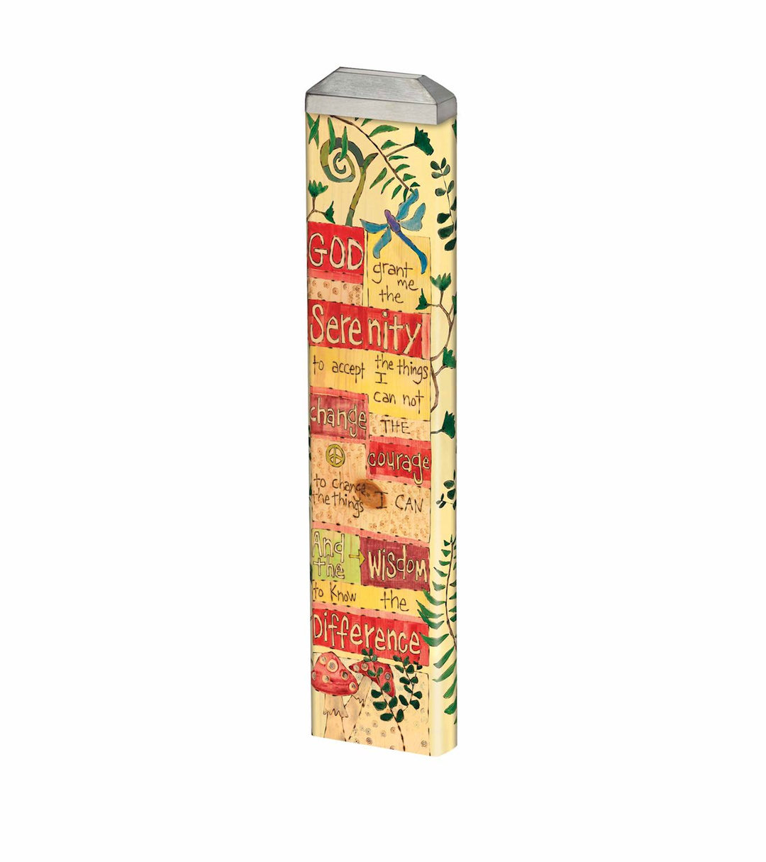 Serenity Prayer Mini Art Pole