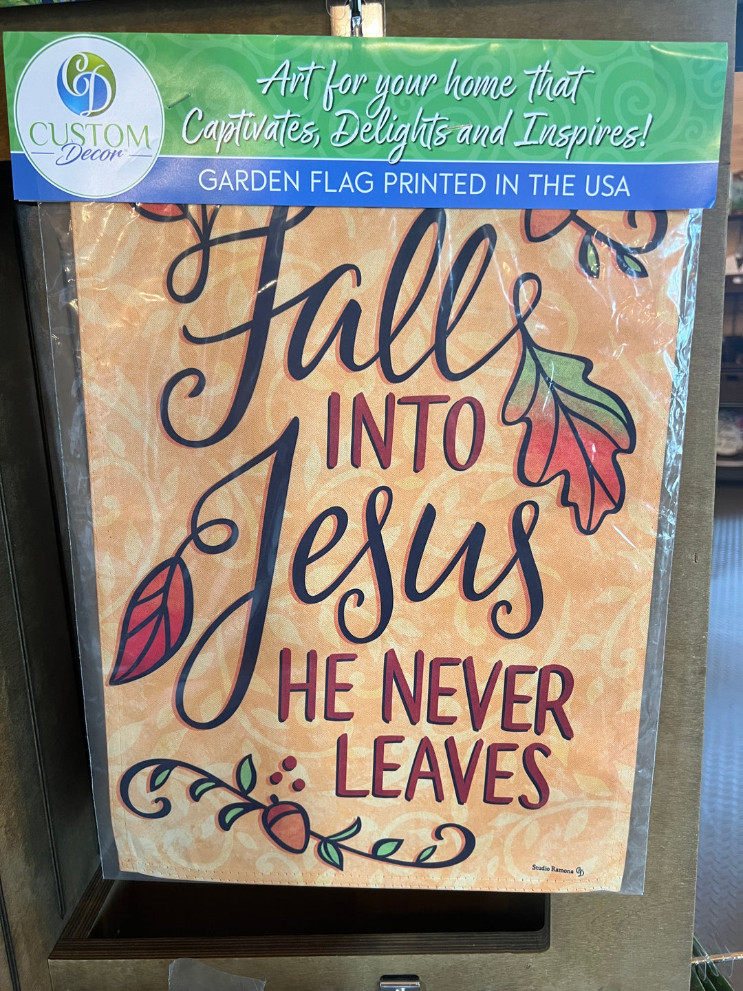 Fall Flag Fall Into Jesus