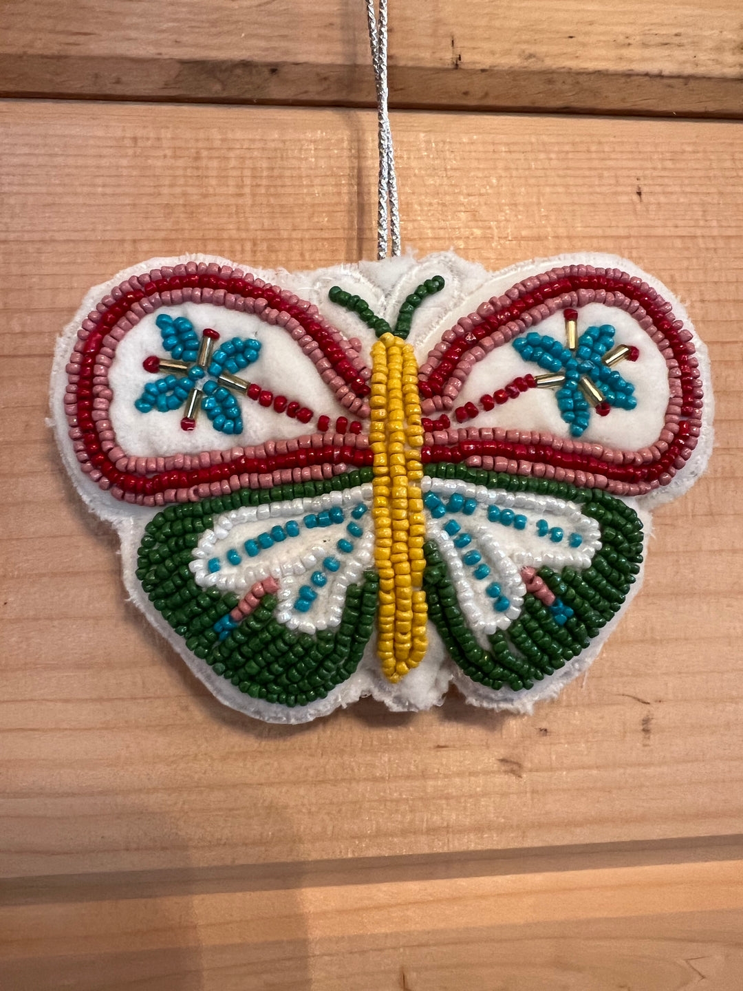 Beaded Butterfly Ornament