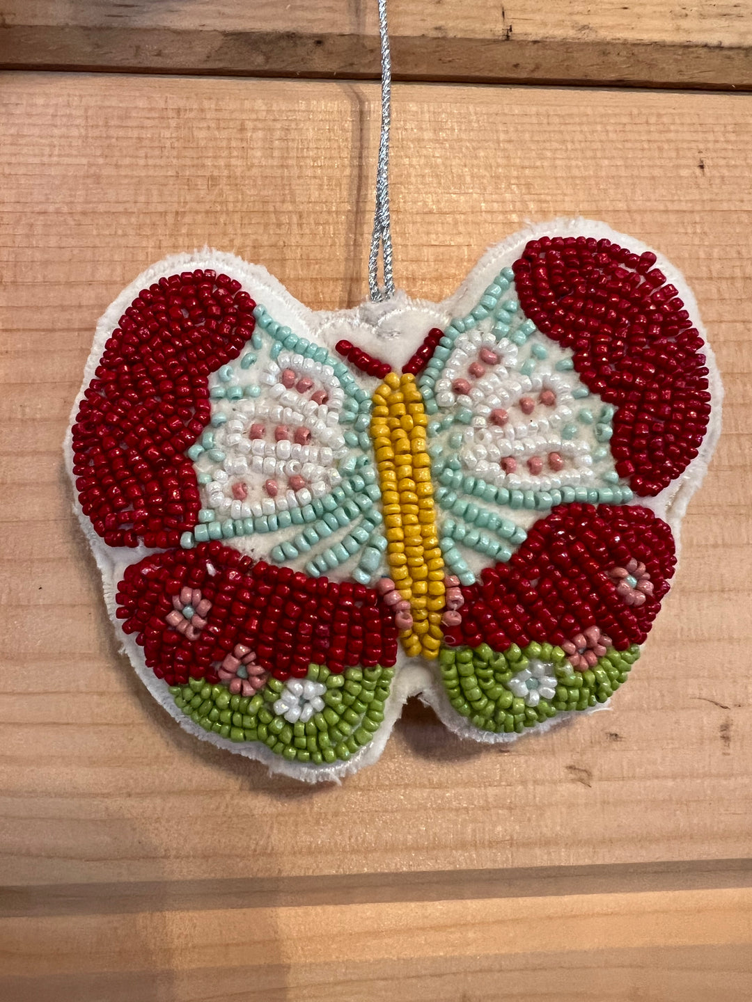 Beaded Butterfly Ornament