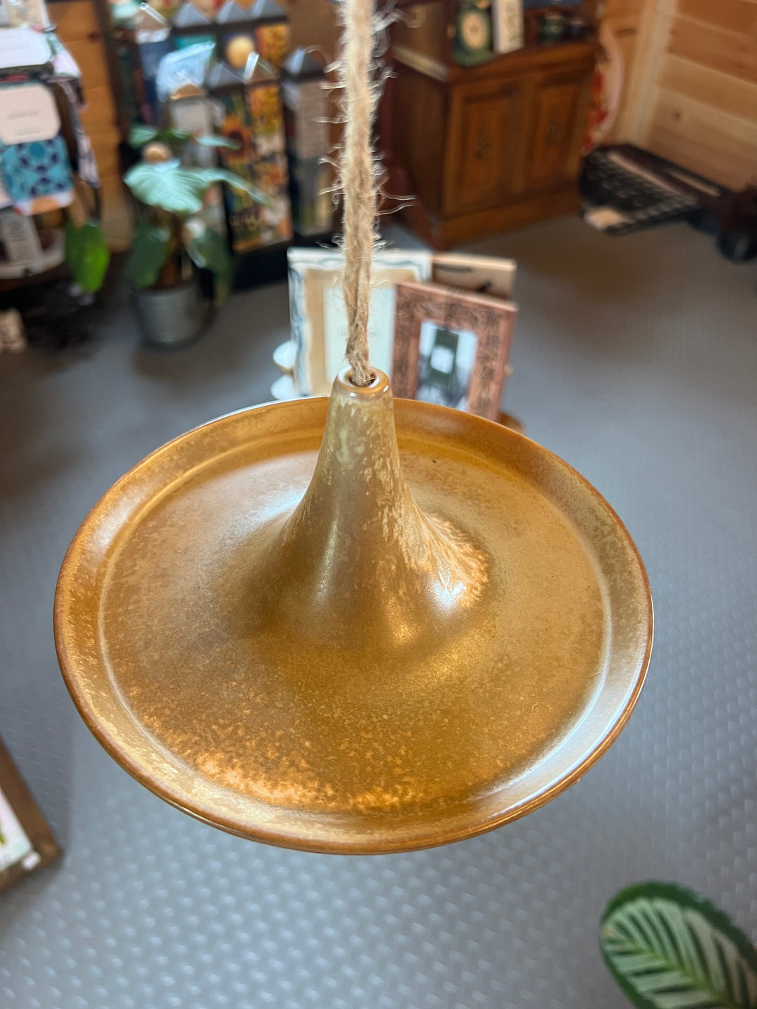 Stoneware Bird feeder
