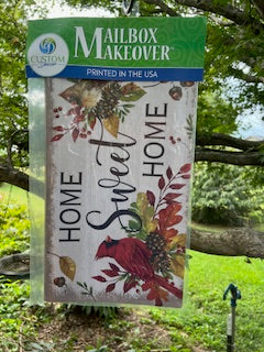 Mailbox Makeover Home Sweet Cardinals