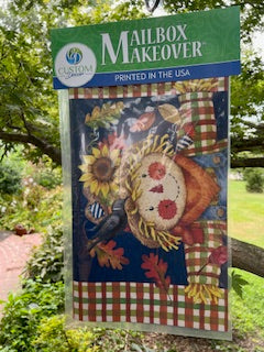 Mailbox Makeover Scarecrow