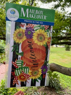 Mailbox Makeover Pumpkin & Sunflower