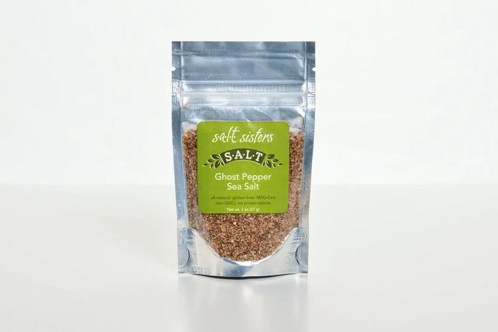 All-Natural Sea Salt - Ghost Pepper - 2 oz