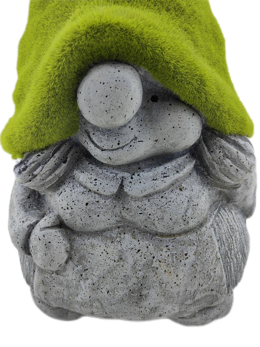Mossy Hat Garden Gnome 14"