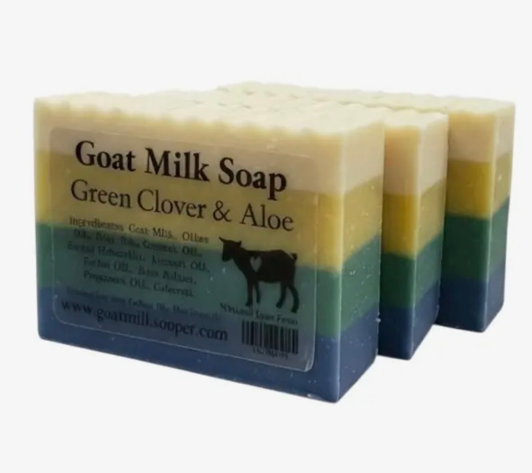 Green Clover & Aloe Soap