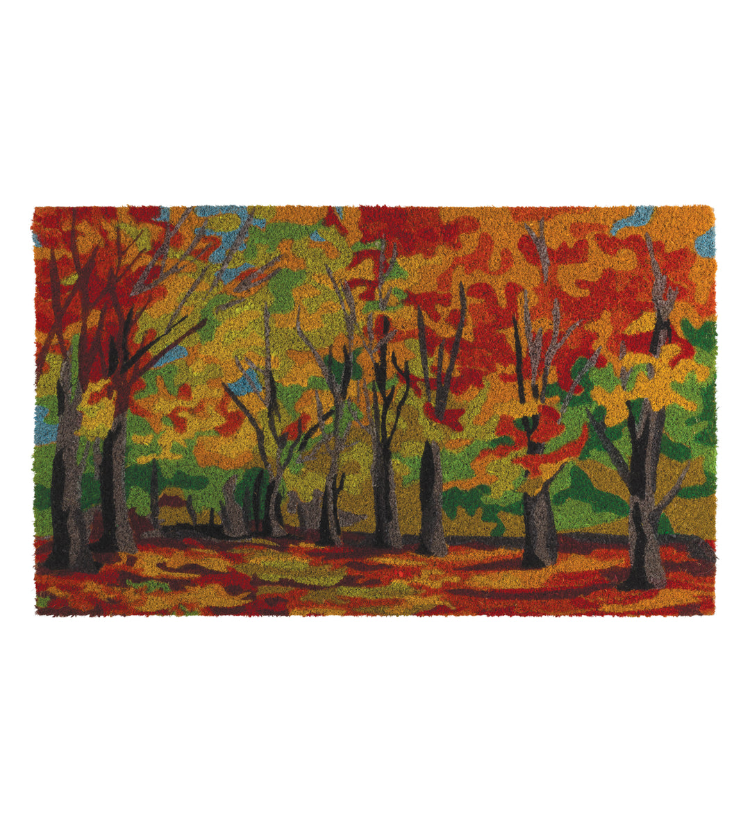 Doormat Coir - Fall Trees