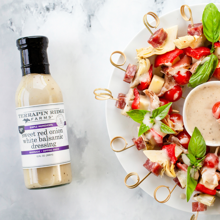 Sweet Red Onion White Balsamic Dressing