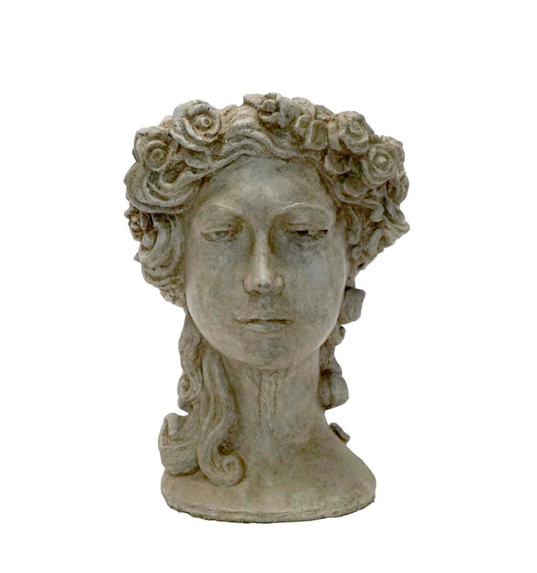 Rose Woman Head Planter
