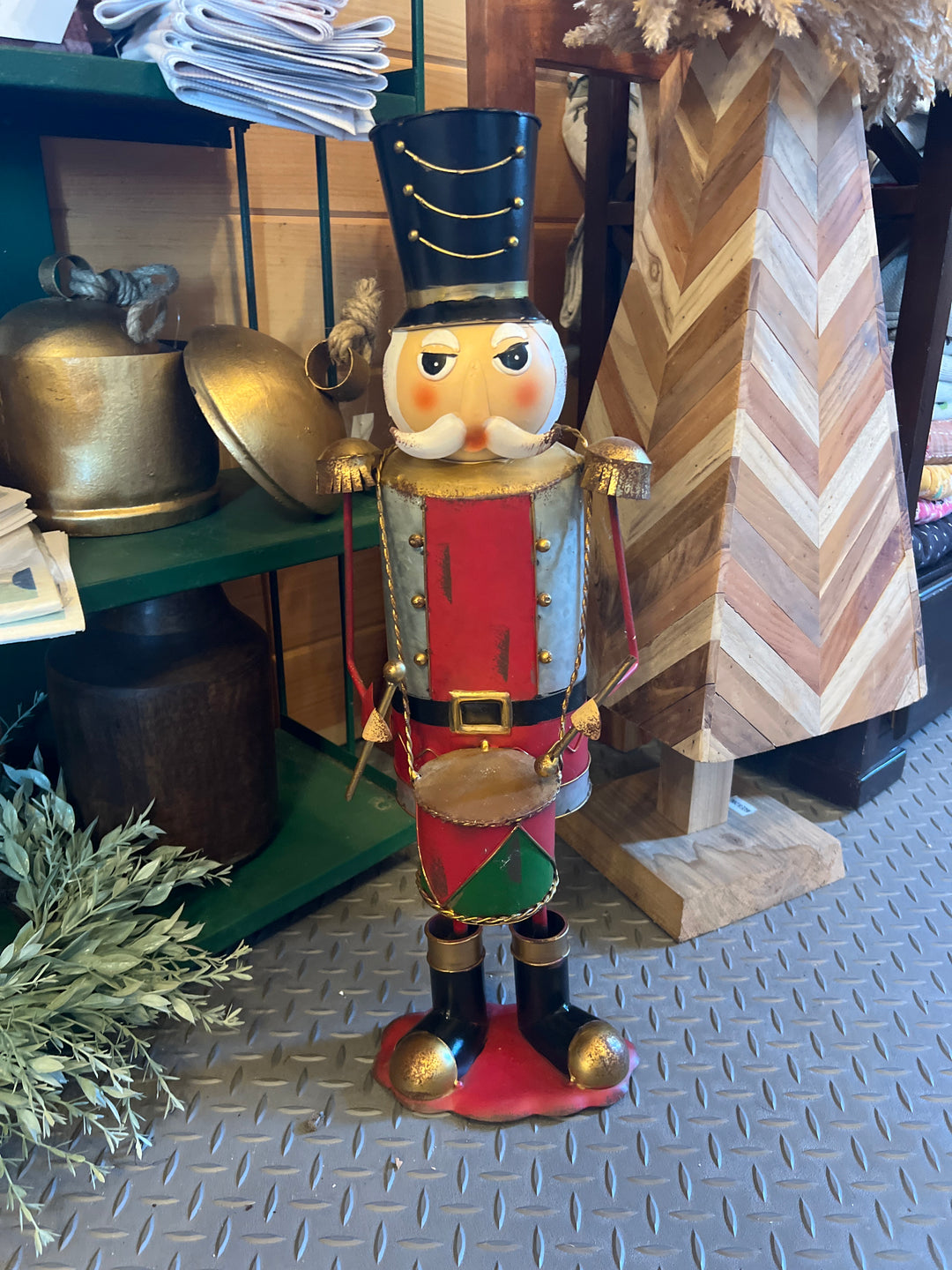 Metal drummer boy