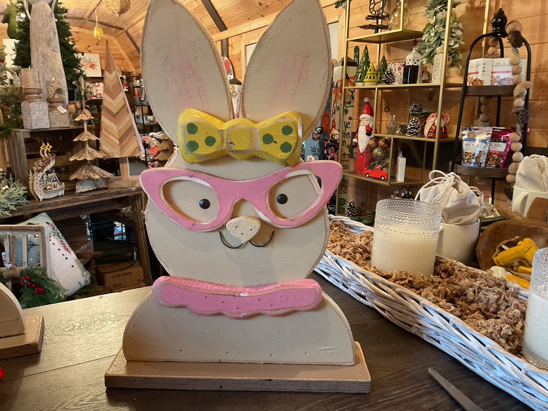 Wooden Bunny Girl