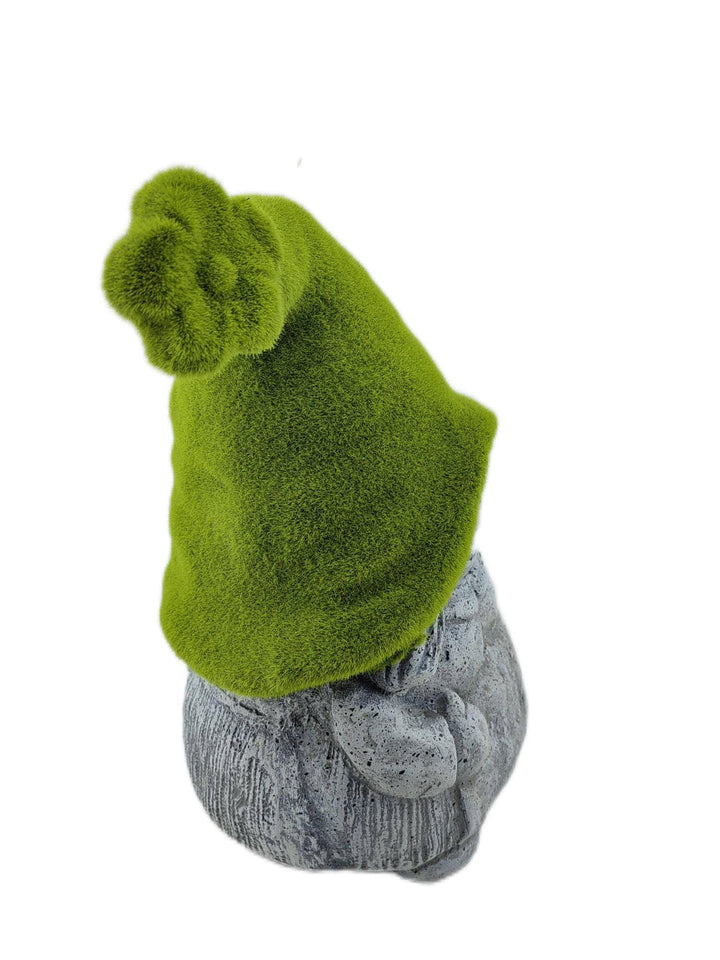 Mossy Hat Garden Gnome 14"