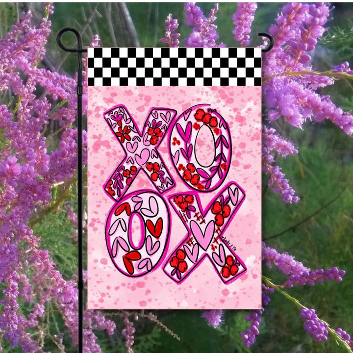 XOXO Garden Flag