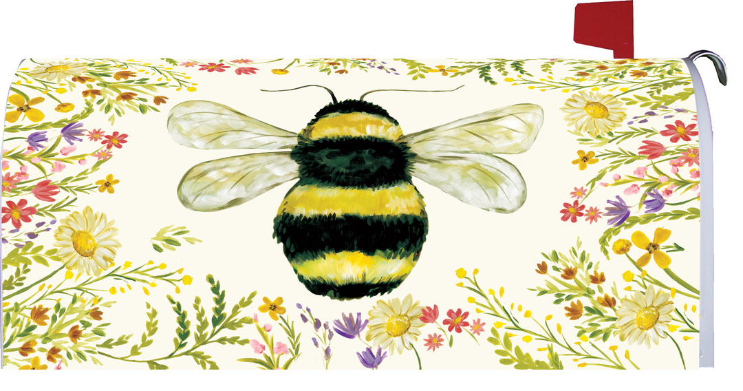 Mailbox Makeover-Bumblebee